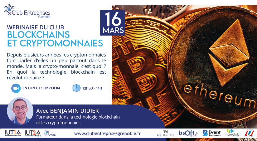 webinaires blockchains cryptomonnaies