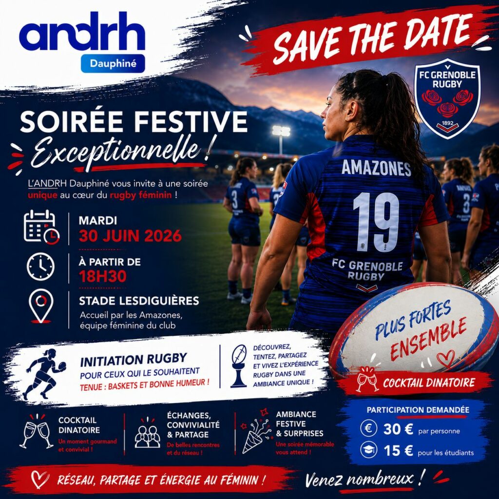 Soirée Festive ANDRH Dauphiné - 30/06/26